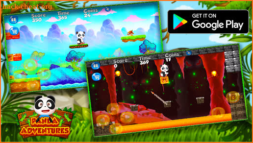 Panda Run - Panda In The World Of Adventures screenshot