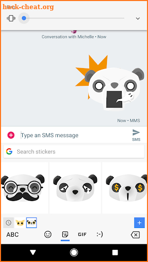 Panda Stickers for Gboard screenshot
