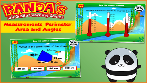 Panda Third Grade Games screenshot
