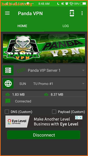 Panda VPN PH screenshot