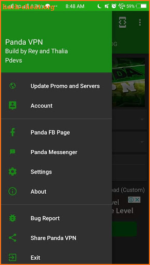 Panda VPN PH screenshot