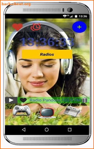 pandora radio station free am fm online screenshot