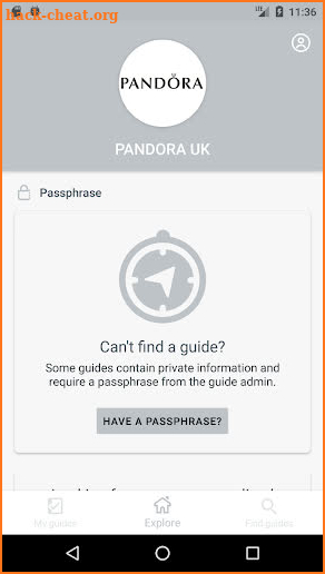 PANDORA UK screenshot