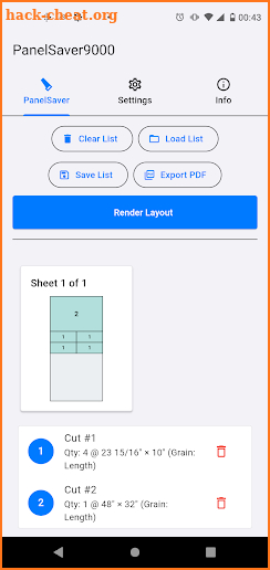 PanelSaver 9000 screenshot