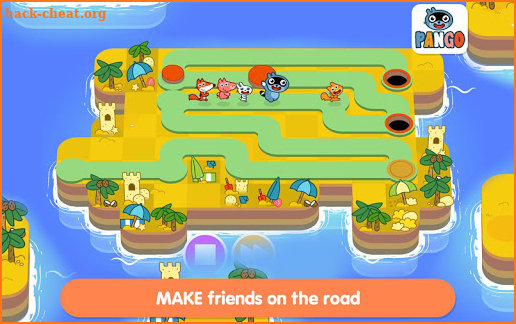 Pango One Road : logical labyrinth for children screenshot