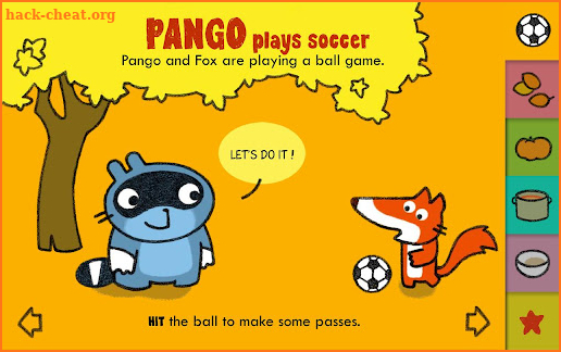 Pango plays soccer screenshot