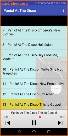 Panic! At The Disco Songs screenshot