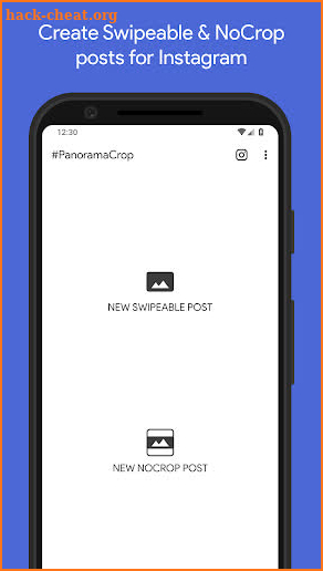 PanoramaCrop for Instagram screenshot
