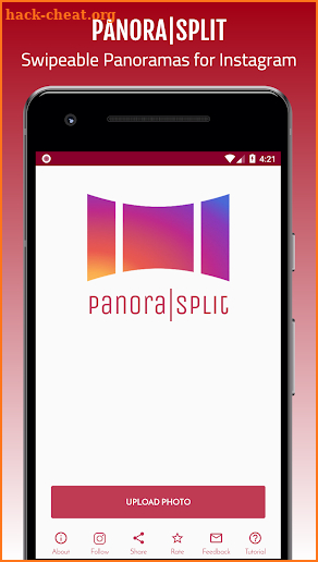 PanoraSplit - Panorama for Instagram screenshot