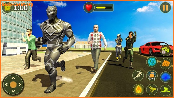 Panther Hero Returns: Crime City Rescue Mission screenshot