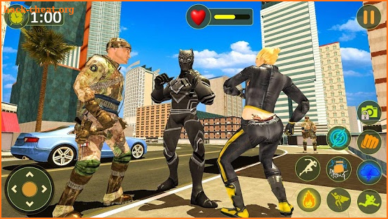 Panther Hero Returns: Crime City Rescue Mission screenshot