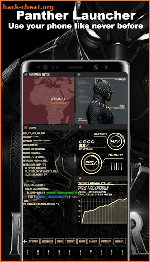 Panther Launcher screenshot