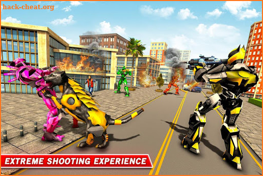 Panther Robot Transform Robot Transforming Games screenshot
