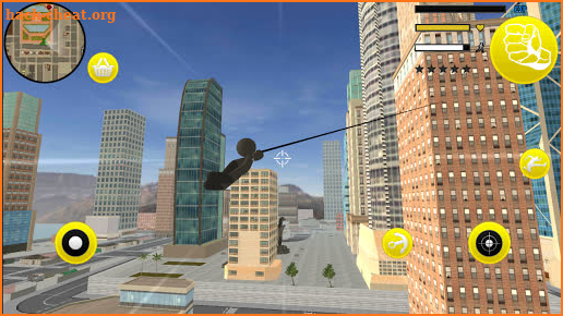 Panther Stickman Rope Hero Counter Mafia Battle screenshot