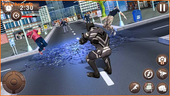 Panther Super Hero Crime City Battle screenshot
