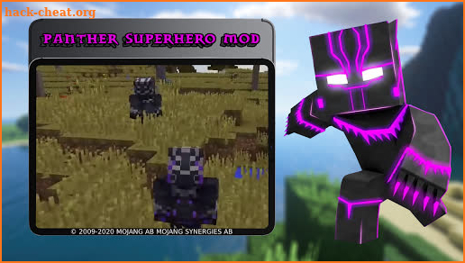 Panther Superhero Mod screenshot