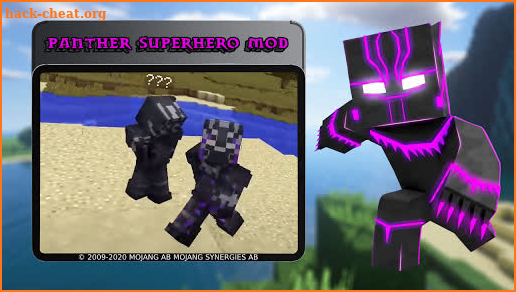 Panther Superhero Mod screenshot
