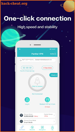 PantherVPN - fast free VPN screenshot