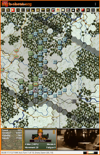 Panzer Campaigns - Bulge '44 screenshot