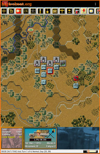 Panzer Campaigns - Tunisia '43 screenshot