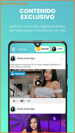 Paola Ariza Oficial screenshot