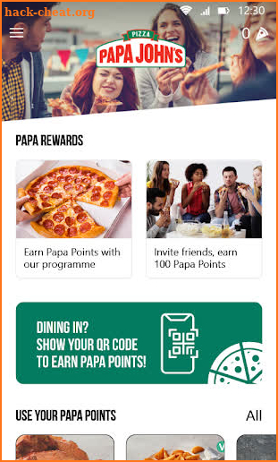 Papa John’s Pizza UAE screenshot