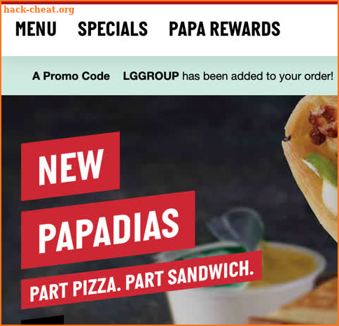Papa Johns USA Pizza Coupons Deals - Papa John's screenshot