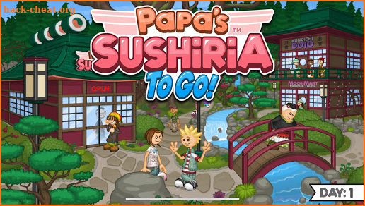 Papa's Sushiria To Go! screenshot