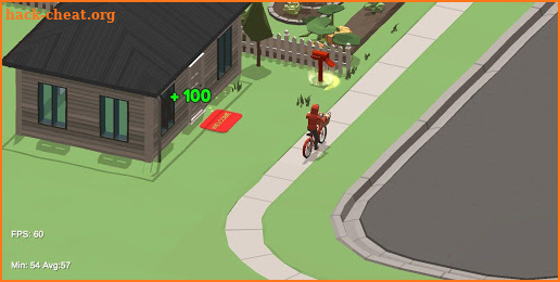 Paper Delivery Bike screenshot