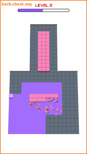 Paper Fill 3D : Maze Cut screenshot