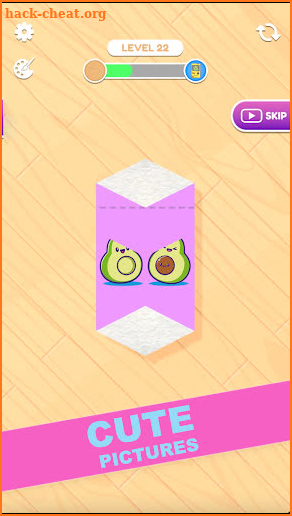Paper Fold - Pictures Puzzle screenshot