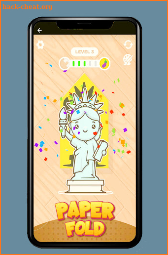 Paper Fold - Tips Pictures Puzzle screenshot