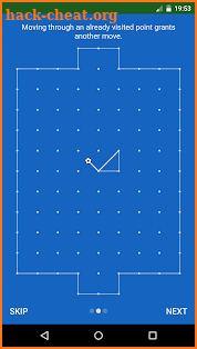 Paper Football (Logic game) screenshot