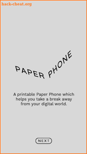 Paper Phone screenshot