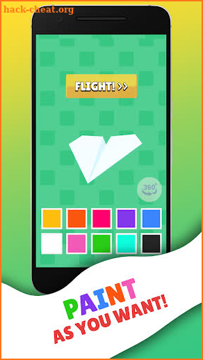 Paper Plane: Fold and Paint screenshot