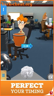 Paper Toss Boss screenshot