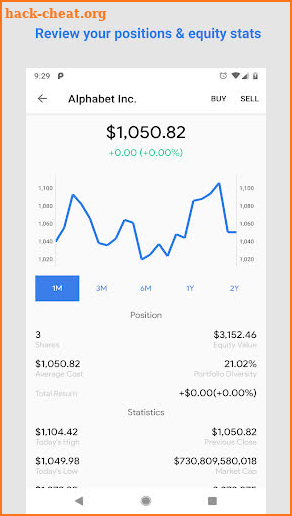 Paper Trader - Stock Market Simulator screenshot