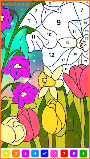 Papji Game - Color By Number screenshot