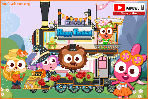 Papo Town Happy Festival screenshot