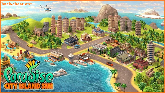 Paradise City Island Sim Bay: City Building Games screenshot