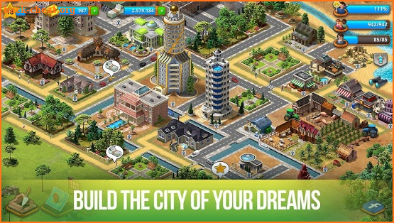 Paradise City Island Sim Bay: City Building Games screenshot