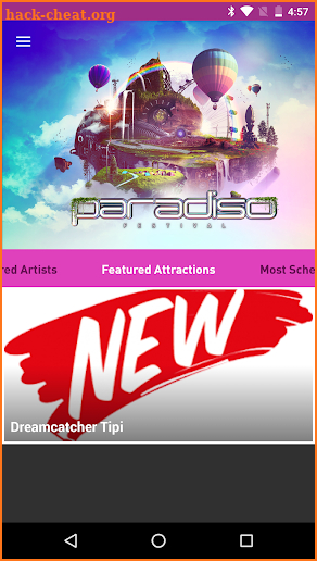 Paradiso Festival screenshot