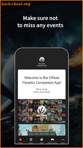 Paradox Companion screenshot