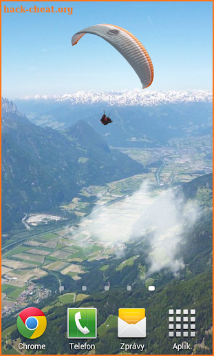 Paragliding Live Wallpaper screenshot