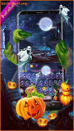 Parallax Halloween screenshot