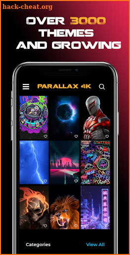 Parallax Wallpapers 4K screenshot