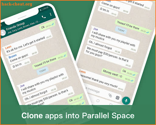 Parallel Space: Clone Apps screenshot