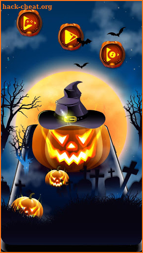 Parallex Halloween Pumpkin Theme screenshot