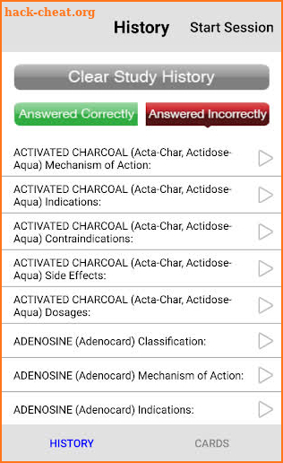 Paramedic Drug List screenshot