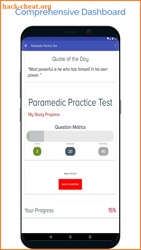 Paramedic Practice Test (2019) screenshot